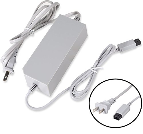 PerriRock AC Wall Power Supply Cable Cord Replacement for Nintendo Wii PerriRock AC Wall Power Supply Cable Cord Replacement for Nintendo Wii