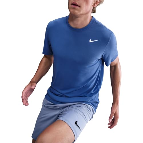 Nike DF Dfc Crew t-shirt homme anti-transpiration bleu taille S - 5