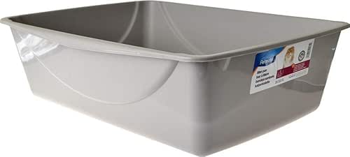 Petmate Open Cat Litter Box, Extra Large Nonstick Pan Durable