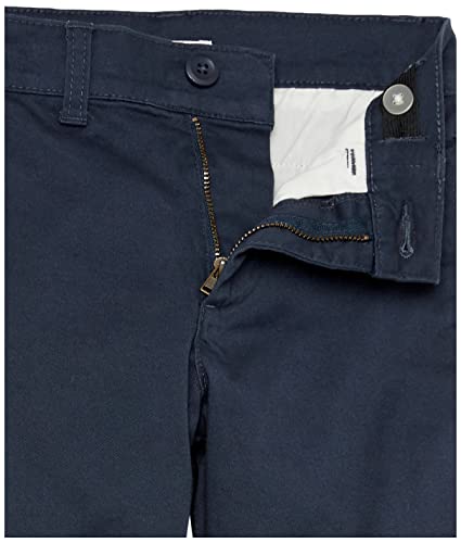 Image of Amazon Essentials Boys and Toddlers' School Uniform Woven Flat-Front Shorts with Elastic Waist