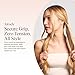 Kitsch Spiral Hair Ties for Women – Hair Ties No Damage, Ponytail Holders for Thick and Thin Hair – Creaseless and Dent-Free Coil, Phone Cord Style - 8pc Set, Brunette