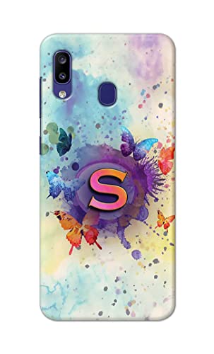 Image of Printed Hard Back Cover Case for Samsung Galaxy A30 Back Cover (Alphabet S) -203