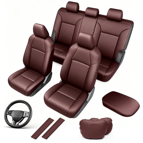Image of AOMSAZTO Custom Fit Seat Covers for Toyota RAV4 2019 2020-2025 Front&Rear