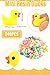 Rclxl 240Pcs Mini Resin Ducks, Tiny Duck Figurines Bulk, Mini Ducks for Miniature Characters Fairy Micro Landscape Aquarium Dollhouse and DIY Decorative Accessories (12 Color-Multicolored)