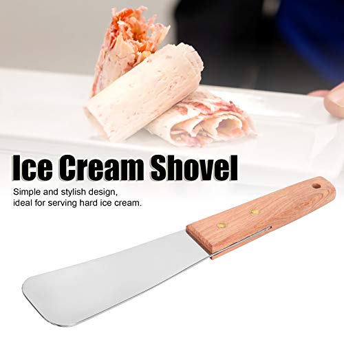 Ice Cream Spade, Ice Cream Shovel, With Wooden Handle Ice Cream Scoop Stainless Steel Spade Shovel Hand Shovel For Dessert Butter Ice Cream Kitchen #TOP2