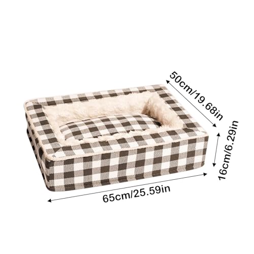 Lit pour chien de taille moyenne et canapé doux déhoussable