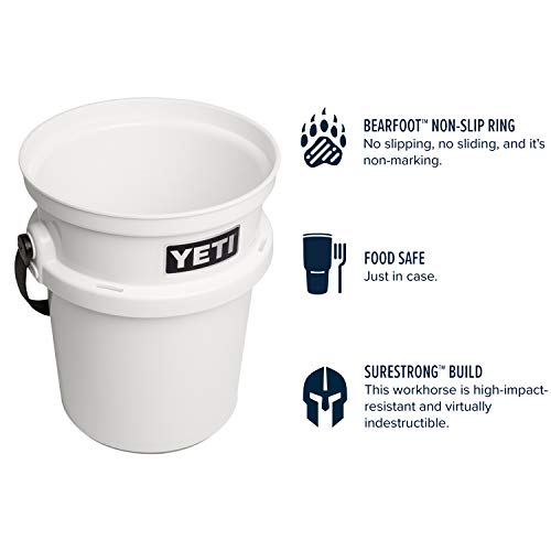 Image of YETI Loadout 5-Gallon Bucket, Impact Resistant Fishing /Utility Bucket
