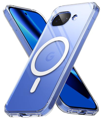 Image of Ringke Fusion for Google Pixel 10a [Compatible with MagSafe] [Scratch Resistant] Slim Transparent Protective Cover with Shockproof Case Back Cover - Magnetic Clear