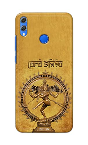 Image of PRINTFIDAA Lord Shiva As Nataraj Printed Designer Hard Case for Honor 8X, JSN-L11, JSN-L21, JSN-L22, JSN-L23 Back Cover -(e) RPM1004