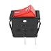 uxcell Red Illuminated Light On/Off DPST Boat Rocker Switch 22A/250V 20A/125V AC 5pcs