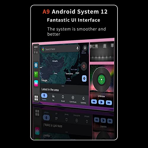 Xtahdge Reprodutores de áudio de carro inteligentes Ai Box baixo consumo de energia Dual BT com fio