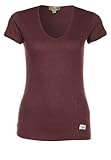  KHUJO Damen T-Shirts Fluske Lila S