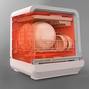 ZLXDP Volautomatische huis zonder het installeren van Mini Small Desktop 6 sets van capaciteit Dishwashing Machine…