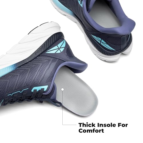 Image of ALLSWIFIT Women's Slip On Walking Shoes Running Comfortable Tennis Breathable Non Slip Athletic Gym Workout Cross Training Fashion Sneakers