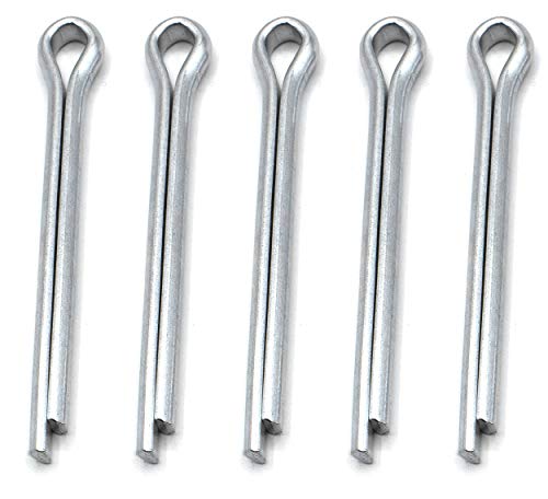 HEAVYTOOL® - Pasador de seguridad (galvanizado, 8 mm x 80 mm, 10 unidades) Cover
