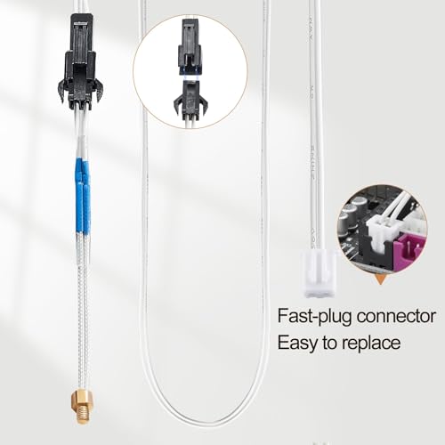 Thermistance M3 Ender-3 3D printer thermistor haute température pour Ender 3 V2 5 Plus - 3