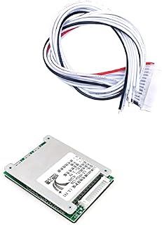 DollaTek 48V 20A 13Series BMS PCB Protection Board with Balancing for Li-ion Cell 18650 Battery