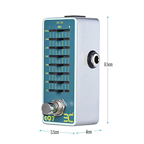 Ex 7 Band Eq Equalizer Mini Guitar Pedal #TOP7
