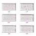 Detachable Embossed Silicone Template for Professional Nails Artists and Home Handmade Enthusiasts Jewelry Tool Beauty Nail Supplies