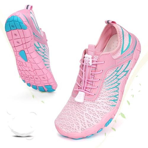 Image of Hike Barefoot Shoes for Women Men Non-Slip Breathable Walking Shoes Wide Toe Box Comfortable Athletic Footwear