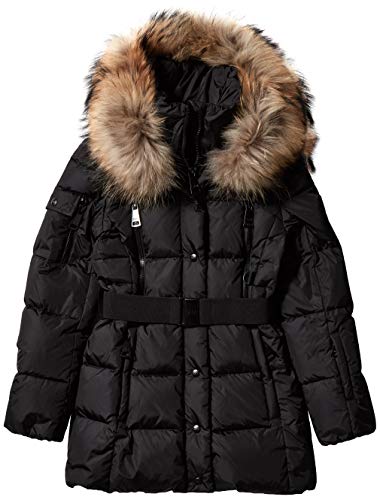 SAM. Women's Millenium Coat, Black/Natural Matte, Medium