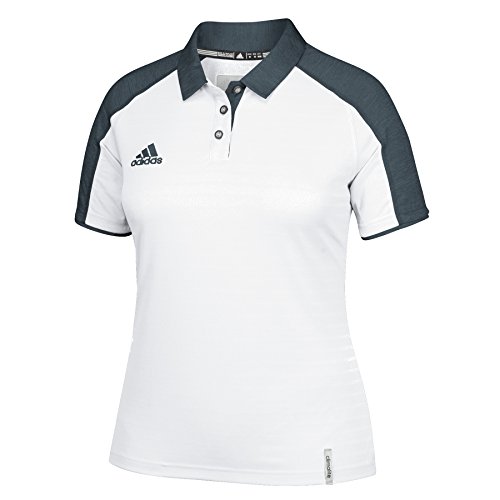 Adidas Modern Varsity Womens Polo L White-Onix