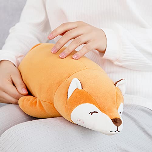 Stuffed Animal Fox Plush Toy Pillow Hugging Pillow Sleeping Comfort Cushion Kawaii Soft Plush For Kids Birthday Gift (18 Inch) #TOP5