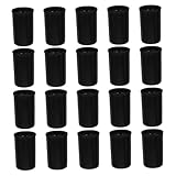 Tofficu 20pcs Film Canisters with Lightblocking Design Film Canisters Lid Storage Tube Small Containers Lids Boxes