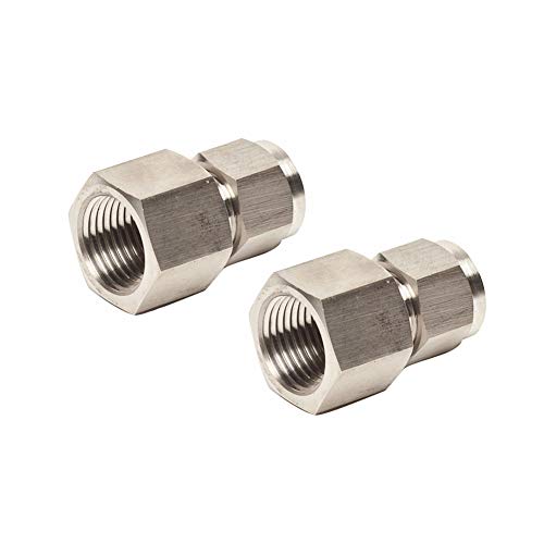 Beduan 304 Stainless Steel Compression Fitting Ferrule Sleeve 12mm Tube