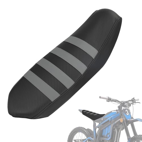 Image of Dirt Bike Seat Cover for Talaria Sting MX3 /R MX4 MX5 /PRO Electric Bike Gray,High Elastic Leather