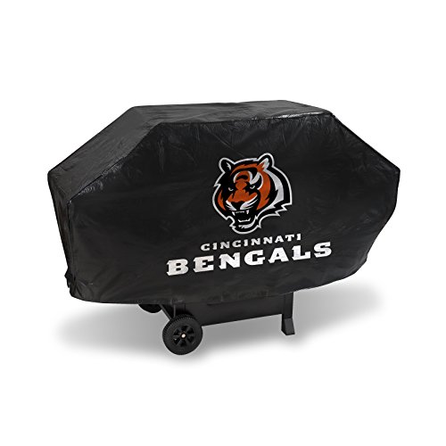 NFL Cincinnati Bengals Deluxe Grill Cover, Orange Lettering