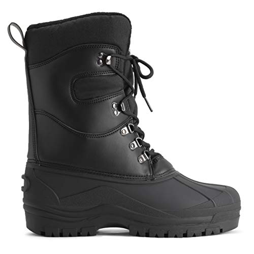 Image of POLAR Mens Snow Hiking Mucker Duck Grafters Waterproof Saftey Thermal Boots