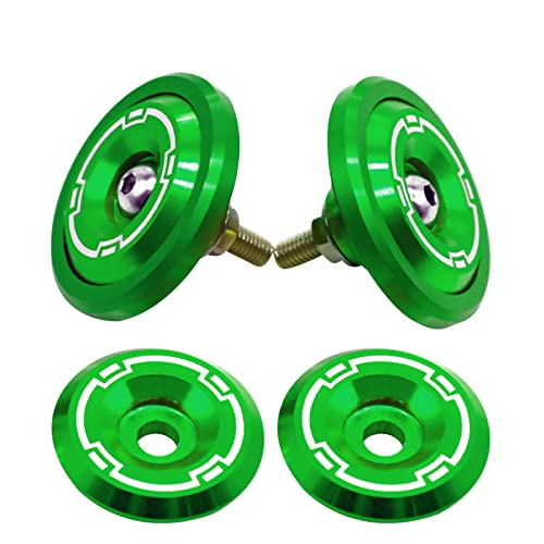 Caretas de carenado para Kawasaki Z900 2017-2021 de aluminio verde 2