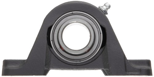 image for Timken SAS1 1/4 Ball Bearing Pillow Block, 2 Bolt Holes, Relubricatabl