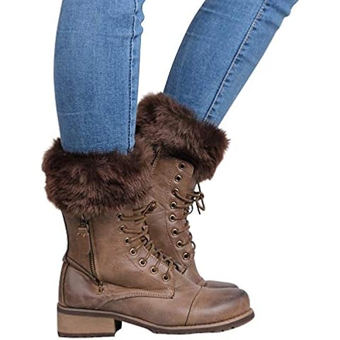 XGOPTS Fluffy Fur Boot Topper Cuffs Cover