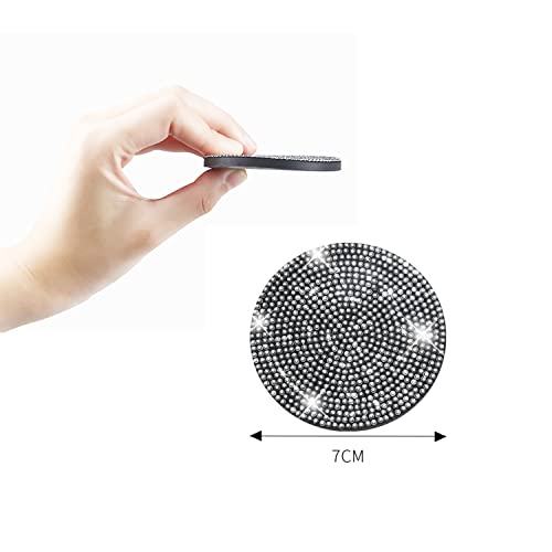 Sottobicchieri per auto, 2 pezzi, in PVC, da