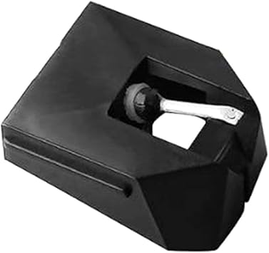 VMN95E Replacement Needle for Audio Technica VM95 Series Cartridges Including AT VMN95C VMN95EN VMN95ML VMN95SH VMN95SP and AT-LP120X (Black)