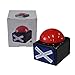 DOXISHRUKY 2Pcs Game Buzzer, Answer Buzzers for Game Show with Light & Alarm Sound Game Show Button Box Party Contest Prop Toy, Trivia Quiz Got Talent Buzzer for Family Feud Game