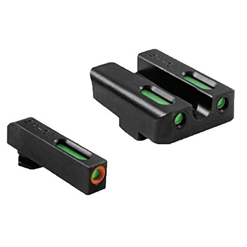 Image of Truglo TFX PRO Handgun Sight, Glowing Shock Proof Tritium and Fiber Optic Night Sight for Handguns, Compact, Durable, and Snag Free Sight