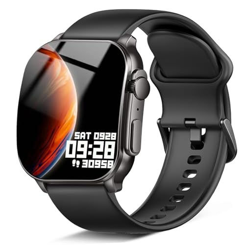 Smart Watch for Men Women, 2.01" AMOLED Curved Display Smart