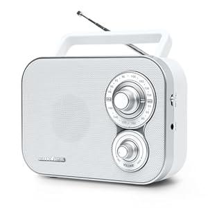 Muse M-051RW Weißes Retro-Radio