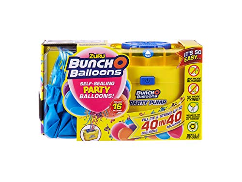 Kit Inflador Elétrico com 16 Balões Azul Bunch-O-Balloons 01 x 01 Un Regina Festas