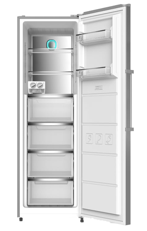 Congelador vertical JOCEL JCV282NFI - Capacidad 282L, No Frost Metal Technology, 1850 x 595 x 625 mm, Eficiencia Energetica E