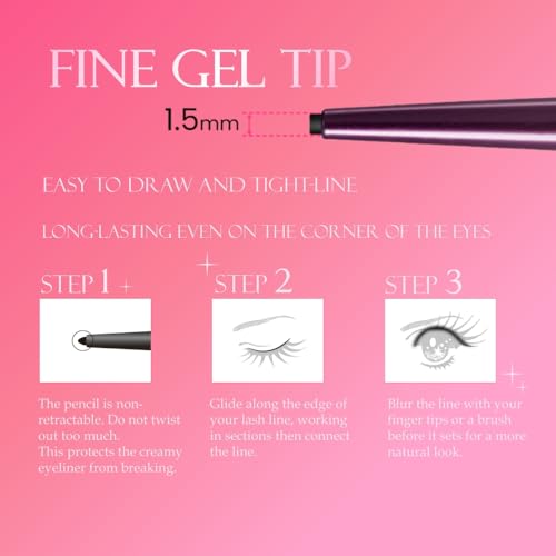 ヒロインメイク ロングステイ シャープジェルライナー 02 ダークブラウン 0.07g の商品画像 3