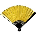[きもの屋　さらさ] 金銀 リバーシブル 扇子 全長 約18cm 単品 ゴールド シルバー 礼装用 留袖用 黒留袖 末広 祝儀扇 結婚式