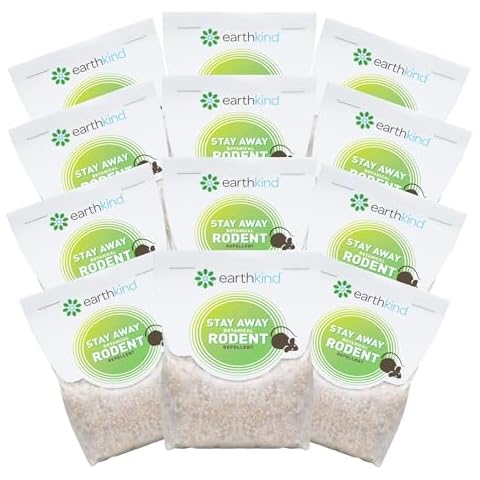 Stay Away Rodent Repellent - Pest Control for Indoor Use - Safe for Kids & Pets When Used As Directed - with Plant Fibers, Balsam Fir & Fragrance Oil - 12-Pack Cover