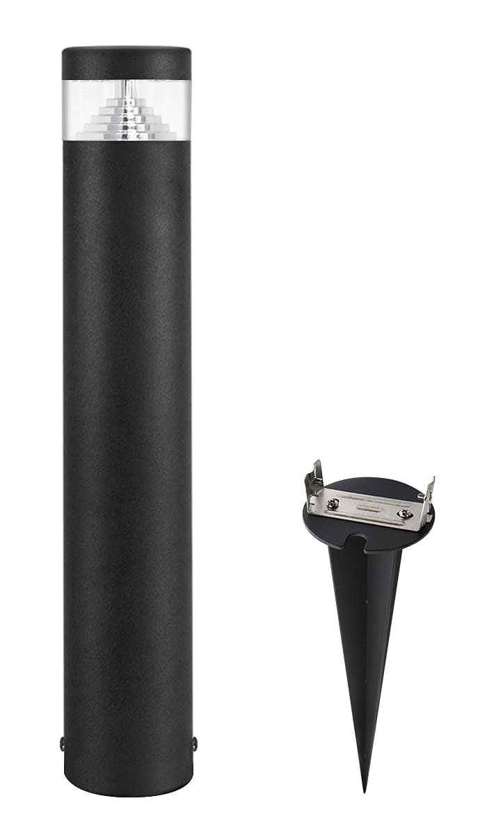 Long Life Lamps Company 3W Black Led Bollard Post Ground Spike Light Warm White Zlc302Ww from B&Q