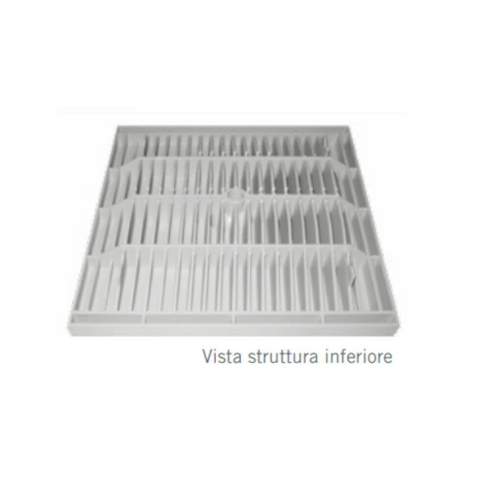 Chiusino Carrabile In Polipropilene 25x25 Cm - Con Coperchio E Telaio, Per Aree Pedonali E Veicolari - Foto 9