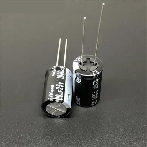 Condensateur 1000uF 25V en aluminium radial 12.5x20mm faible impédance 50pcs