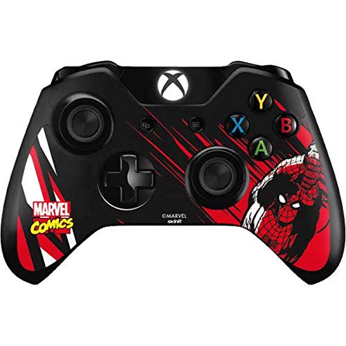 Skinit Decal Gaming Skin Compatible with Xbox One Controller - Officially Licensed Marvel/Disney Spider-Man Swings Into Action Design Skinit Decal Gaming Skin Compatible with Xbox One Controller - Officially Licensed Marvel/Disney Spider-Man Swings Into Action Design